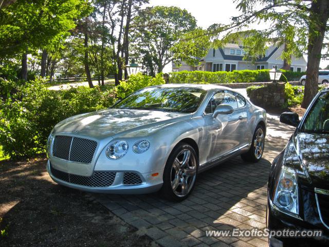 Bentley Continental spotted in Prouts Neck , Maine