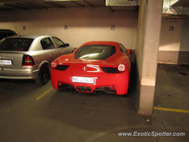 Ferrari 458 Italia spotted in Graz, Austria
