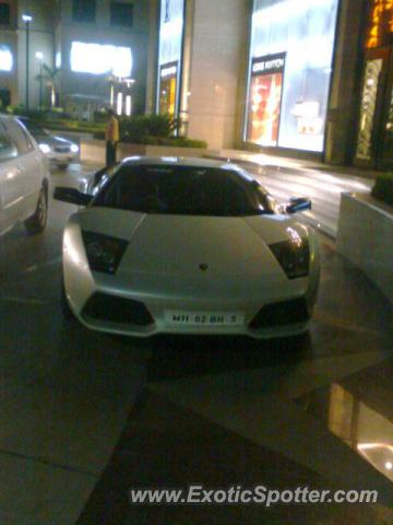 Lamborghini Murcielago spotted in New Delhi, India