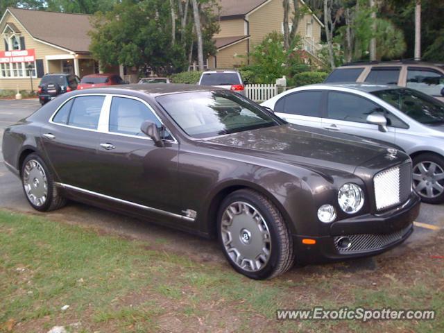 Bentley Mulsanne spotted in Jacksonville, Florida