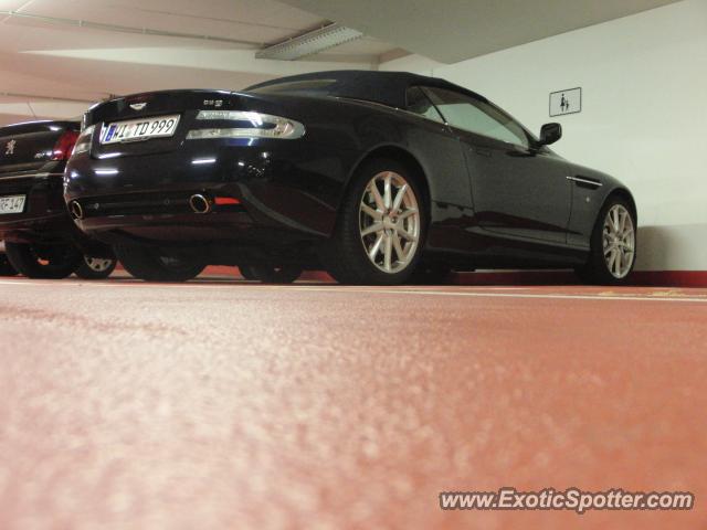 Aston Martin DB9 spotted in Wiesbaden, Germany
