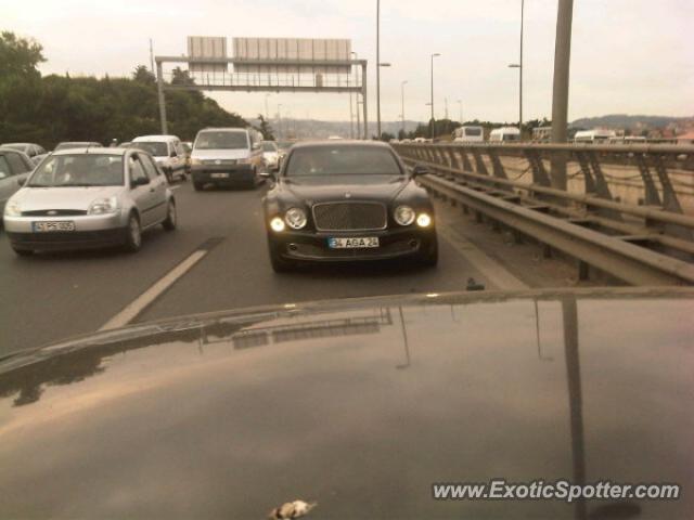 Bentley Mulsanne spotted in Istanbul, Turkey