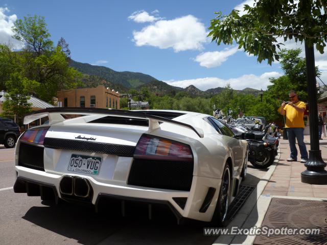 Lamborghini Murcielago spotted in Manitou Springs, Colorado