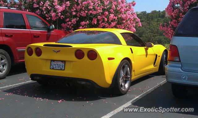 Chevrolet Corvette Z06 spotted in Redding, California