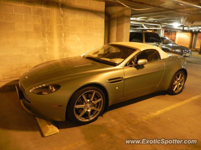 Aston Martin Vantage spotted in Princeton, New Jersey