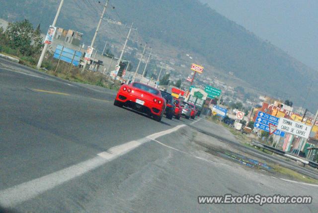 Ferrari 360 Modena spotted in Puebla, Mexico