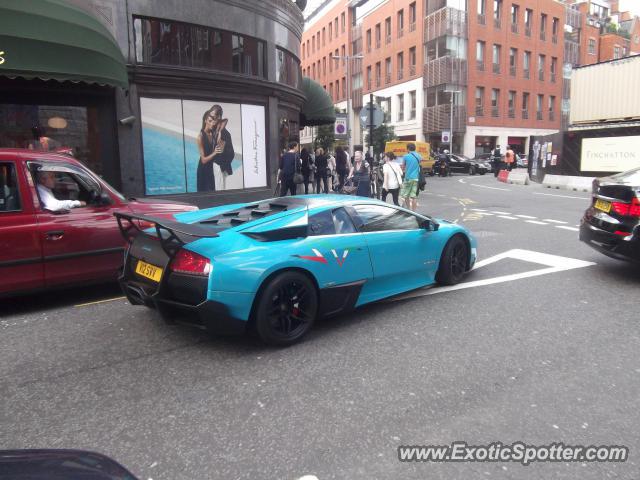 Lamborghini Murcielago spotted in London, United Kingdom