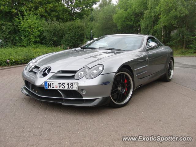 Mercedes SLR spotted in Stromberg, Germany
