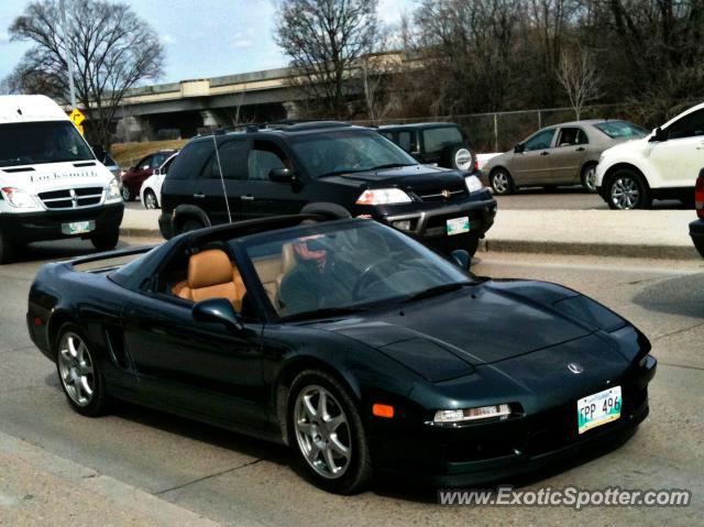 Acura NSX spotted in Winnipeg, Manitoba, Canada