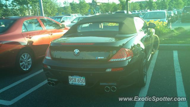 BMW M6 spotted in Natick, Massachusetts