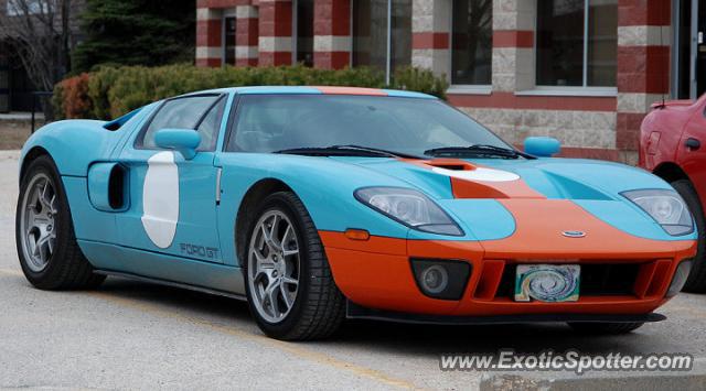 Ford GT spotted in Winnipeg, Manitoba, Canada