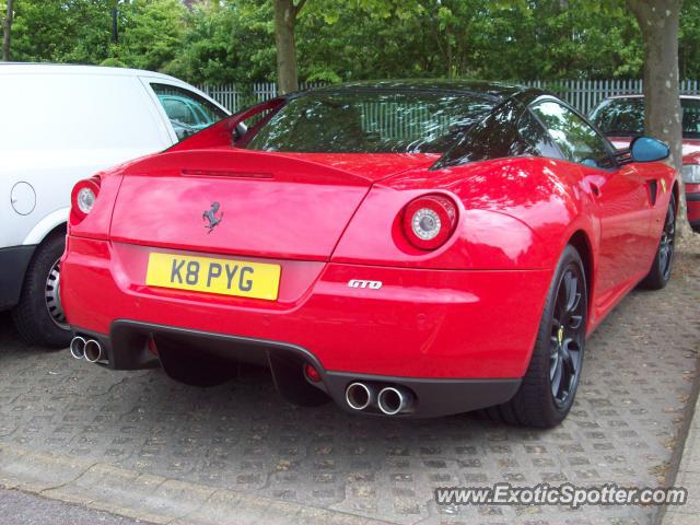 Ferrari 599GTB spotted in Braintree, United Kingdom