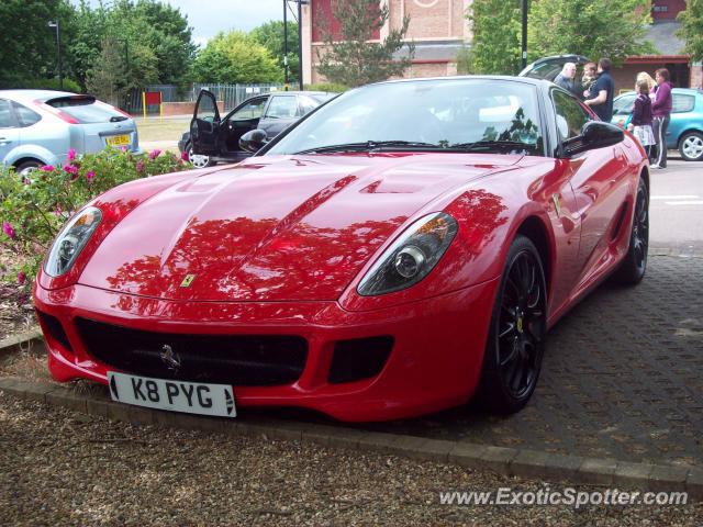 Ferrari 599GTB spotted in Braintree, United Kingdom