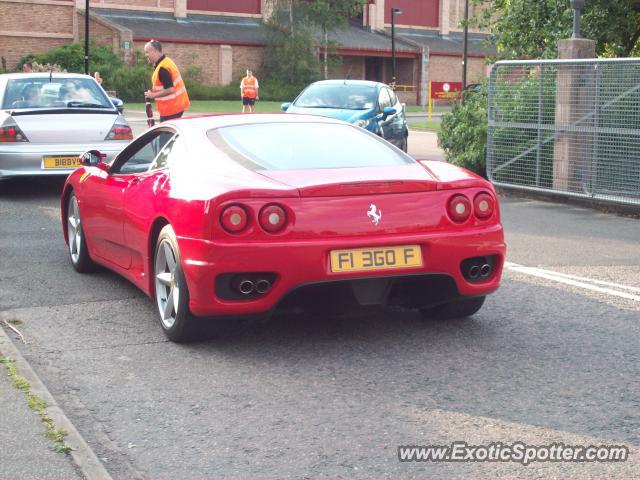 Ferrari 360 Modena spotted in Braintree, United Kingdom