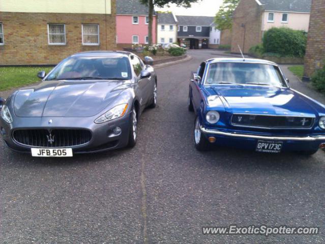 Maserati GranTurismo spotted in Braintree, United Kingdom