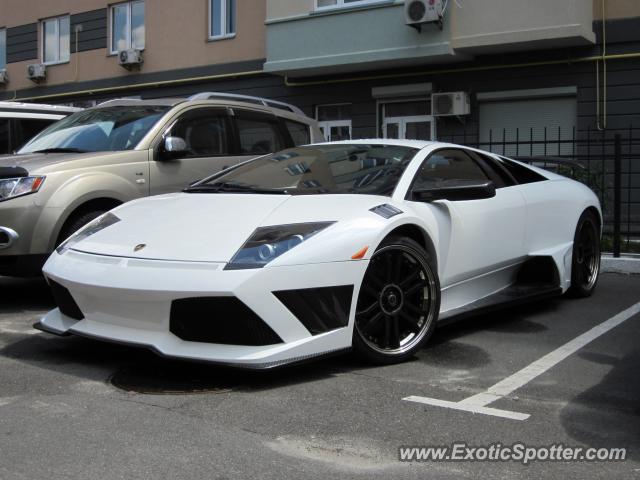 Lamborghini Murcielago spotted in Kiev, Ukraine