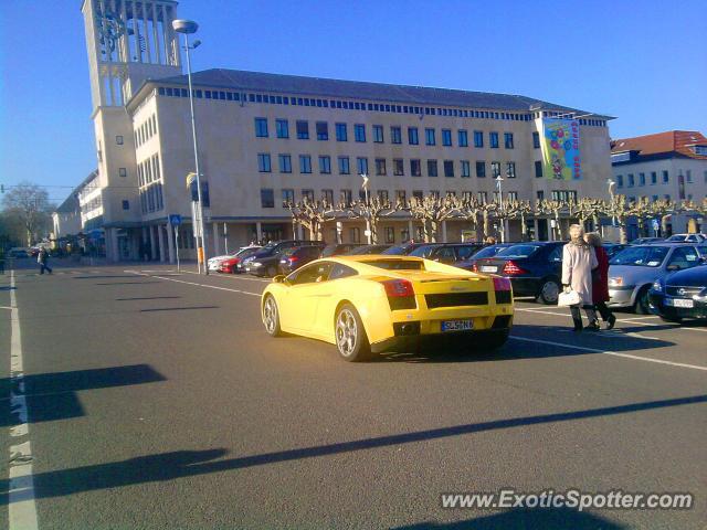Lamborghini Gallardo spotted in Saarlouis, Germany