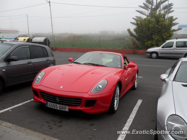 Ferrari 599GTB spotted in Tenerife, Spain