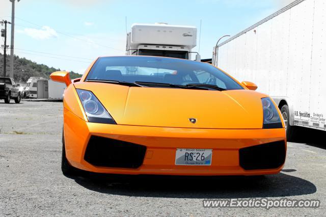 Lamborghini Gallardo spotted in East Nassau, New York