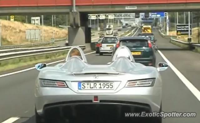 Mercedes SLR spotted in Nürburgring, Germany