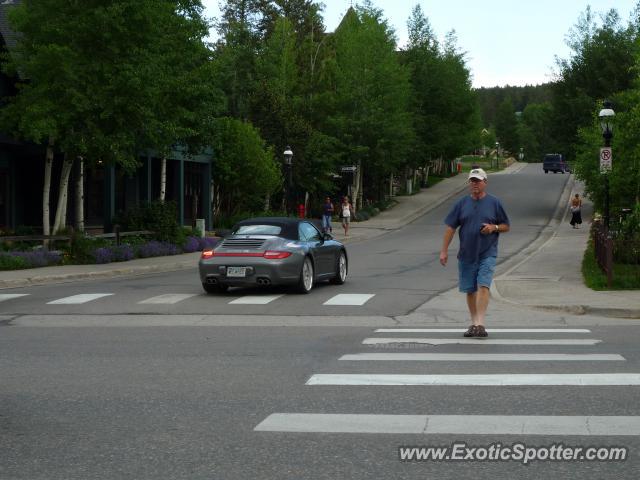 Porsche 911 spotted in Breckenridge, Colorado