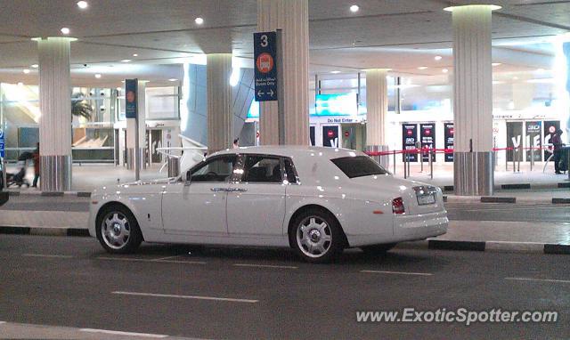 Rolls Royce Phantom spotted in Dubai, United Arab Emirates