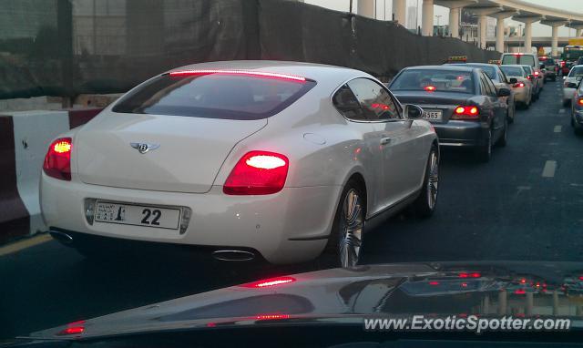 Bentley Continental spotted in Dubai, United Arab Emirates