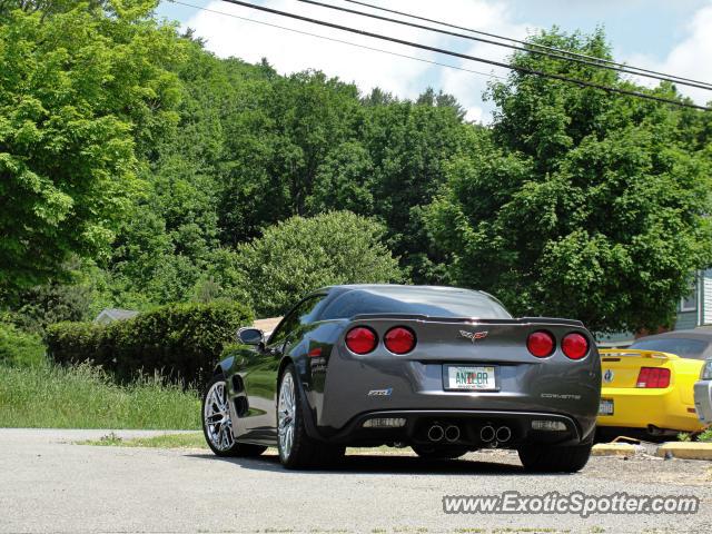 Chevrolet Corvette ZR1 spotted in Oneonta, New York