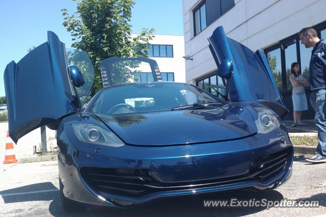 Mclaren MP4-12C spotted in Lyon, France