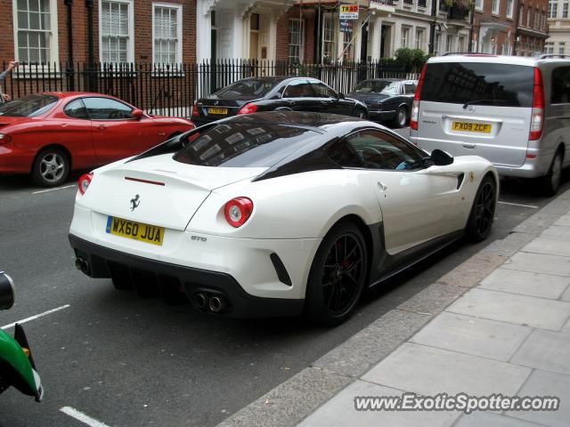 Ferrari 599GTB spotted in London, United Kingdom
