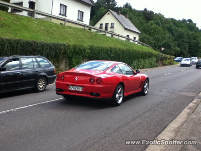 Ferrari 550 spotted in Merzig, Brotdorf, Germany