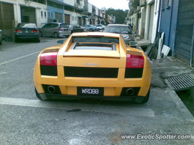 Lamborghini Gallardo spotted in Kl, Malaysia