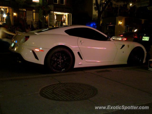 Ferrari 599GTO spotted in Toronto, Canada