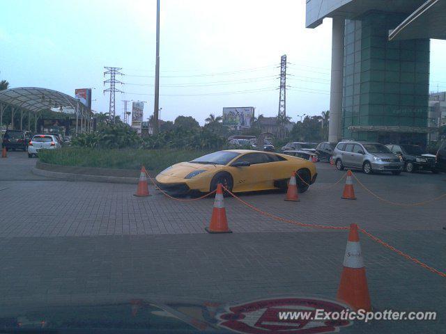 Lamborghini Murcielago spotted in Jakarta, Indonesia