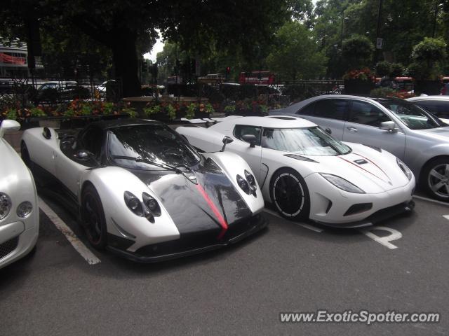 Koenigsegg Agera R spotted in London, United Kingdom