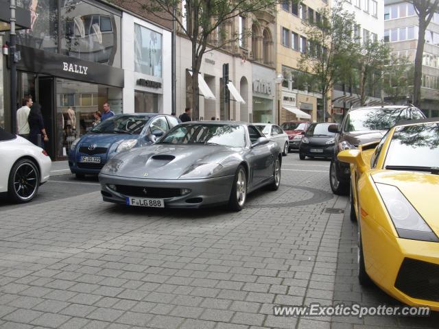 Ferrari 550 spotted in Frankfurt, Germany