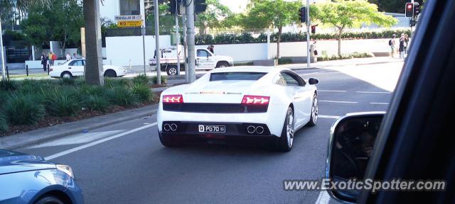 Lamborghini Gallardo spotted in Gold Coast, Australia