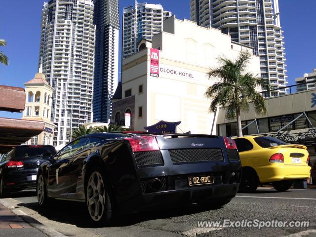 Lamborghini Gallardo spotted in Gold Coast, Australia