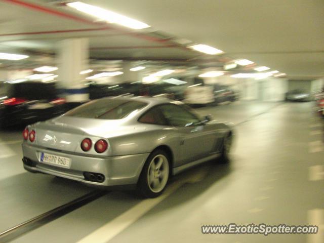 Ferrari 575M spotted in Frankfurt, Germany