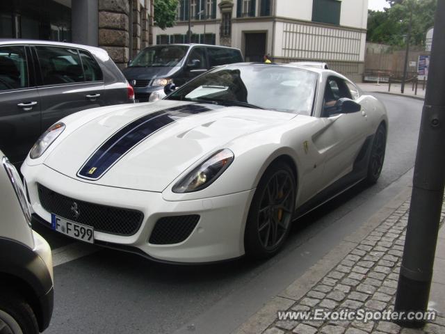 Ferrari 599GTB spotted in Frankfurt, Germany
