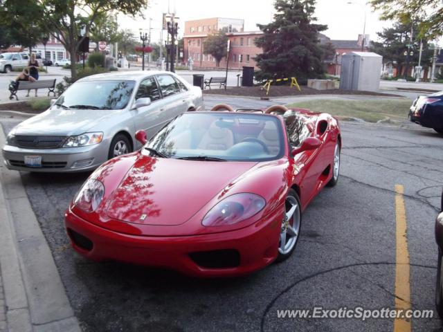 Ferrari 360 Modena spotted in Barrington, Illinois