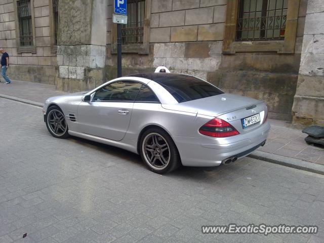 Mercedes SL 65 AMG spotted in Cracow, Poland