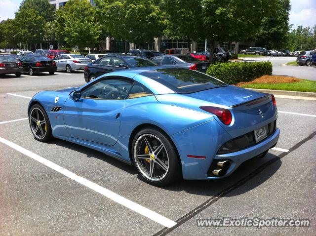 Ferrari California spotted in Atlanta, Georgia