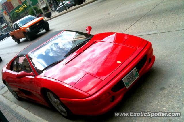 Ferrari F355 spotted in Winnipeg, Manitoba, Canada