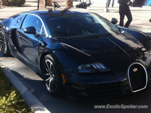 Bugatti Veyron spotted in Scottsdale, Arizona