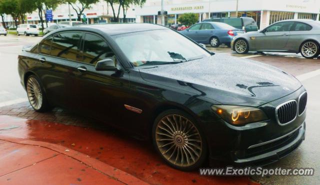 BMW Alpina B7 spotted in Miami, Florida