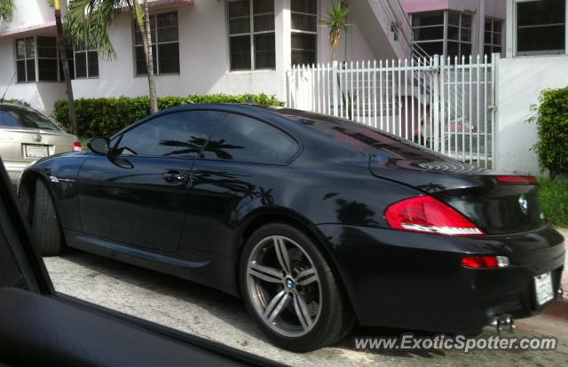 BMW M6 spotted in Miami, Florida