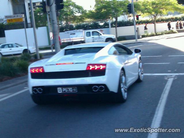 Lamborghini Gallardo spotted in Gold Coast, Australia