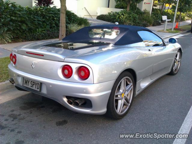 Ferrari 360 Modena spotted in Gold Coast, Australia