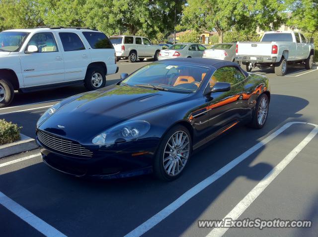 Aston Martin DB9 spotted in Del Rio, California